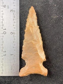 3" Hickory Ridge from Missouri Indian Artifact Arrowhead