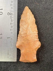 2 & 1/4" Hardin from Missouri Indian Artifact Arrowhead