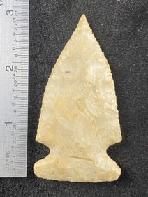 3" Hickory Ridge from Missouri Indian Artifact Arrowhead