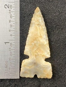 1 & 7/8" Cahokia from Missouri Indian Artifact Arrowhead