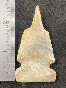 2 & 1/2" Drill from Missouri Indian Artifact Arrowhead