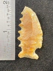 1 & 7/8" Eccentric from Missouri Indian Artifact Arrowhead