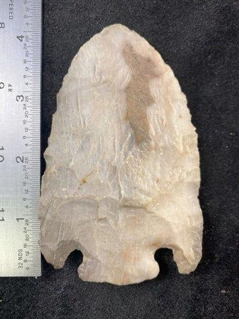 4 & 1/4" Lost Lake from Missouri Indian Artifact Arrowhead (1 of 3)