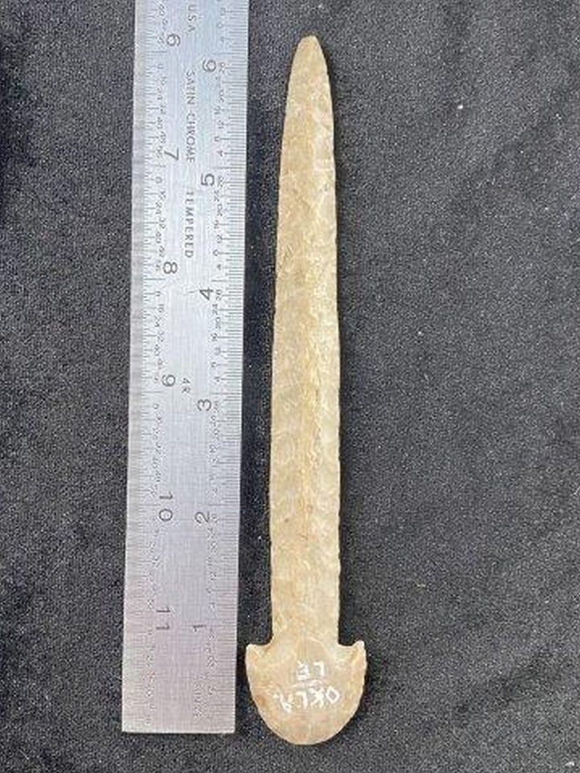 6 & 1/4" Drill from Oklahoma Indian Artifact Arrowhead (1 of 3)