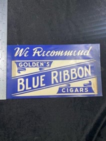 Blue Ribon Cigar Paper Advertisement