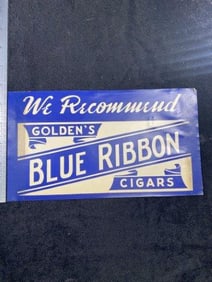 Blue Ribon Cigar Paper Advertisement