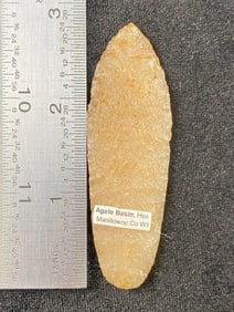 Agate Basin from Manitow County, Wisconsin