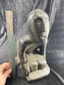 Huge & Extremely Heavy Cerimonial Pipe from Le Flore County, Oklahoma Indian Artifact Arrowhead