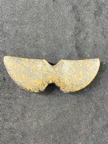 Butterfly Bannerstone from Tennessee Indian Artifact Arrowhead