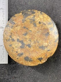 Discoidal from Illinois Indian Artifact Arrowhead