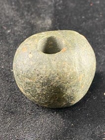 Bannerstone from Illinois Indian Artifact Arrowhead