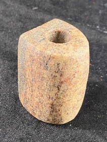 Bannerstone from Illinois Indian Artifact Arrowhead