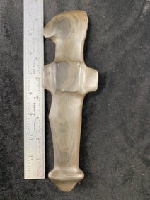 Slate Mace from Ohio Indian Artifact Arrowhead