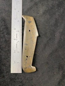 Slate Gorget from Tennessee Indian Artifact Arrowhead