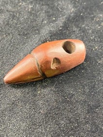 Hawk Effigy Pendant from Tennessee Indian Artifact Arrowhead