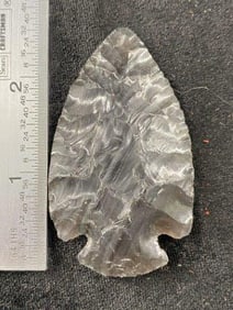 Gem Quality Obsidian Arrowhead Indian Artifact Arrowhead