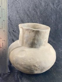 Mississippian Dimpled Water Bottle Indian Artifact Arrowhead