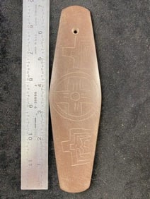 Gorget, being sold as reproduction