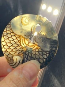 Chinese Jade Hongshan Figurine