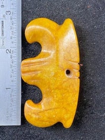 Chinese Jade Hongshan Figurine