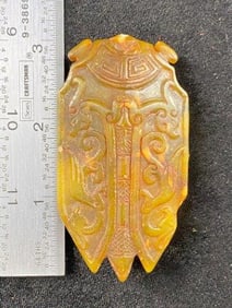 Chinese Jade Hongshan Figurine