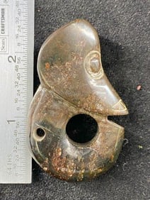 Chinese Jade Hongshan Figurine