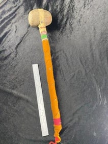 Huge War Club Indian Artifact Arrowhead