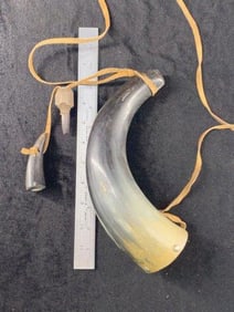 Powder Horn Indian Artifact Arrowhead