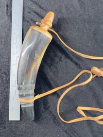 Powder Horn Indian Artifact Arrowhead