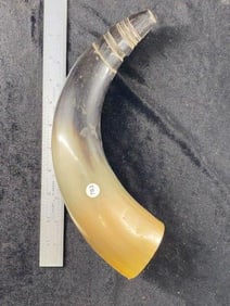 Powder Horn Indian Artifact Arrowhead