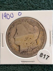 1900 O Morgan Silver Dollar Coin