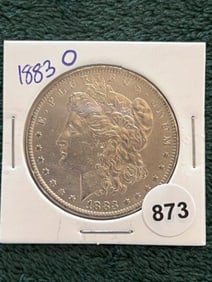 1883 O Morgan Silver Dollar Coin
