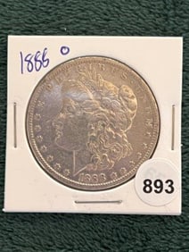 1888 O Morgan Silver Dollar Coin