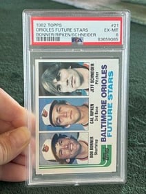 1982 Topps Cal Ripken Rookie Baseball Card