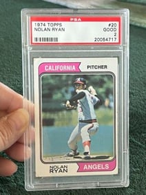 1974 Topps Nolan Ryan Baseball Card