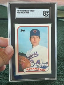 1989 Topps Traded Tiffany Nolan Ryan Baseball Card