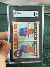 1968 Topps Nolan Ryan Rookie Baseball Card