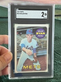 1969 Topps Nolan Ryan Baseball Card