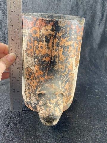 Pre-Columbian Pottery Vessel from Aaron Mitchell Collection Indian Artifact Arrowhead (1 of 7)