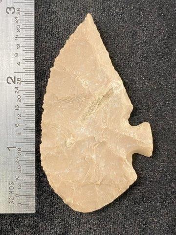 Cornertang Knife from Gillispie County, Texas Indian Artifact Arrowhead ex - Alvis Delk Collection (1 of 3)