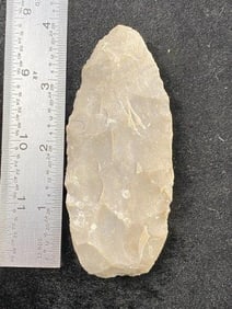 Agate Basin from Missouri Indian Artifact Arrowhead