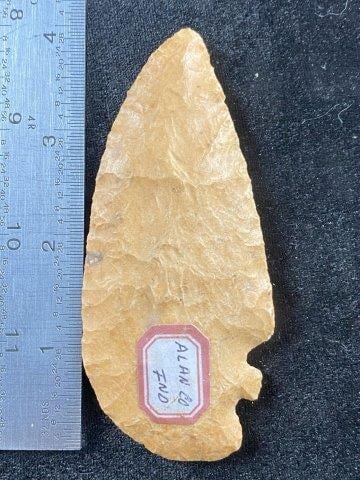 Cornertang from Indiana Indian Artifact Arrowhead: KEY WORDS: INDIAN ARTIFACT ARTIFACTS ARROWHEAD ARROWHEADS NATIVE AMERICAN MISSISSIPPIAN QUAPAW CADDO POTTERY COINS MORGAN DOLLAR PEACE DOLLAR SILVER COINS Arkansas. Now taking in consignments for pre-