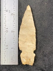 Notched Point from Missouri Indian Artifact Arrowhead