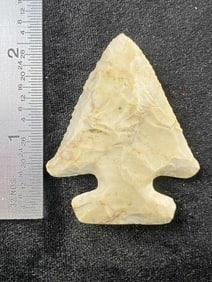 Thebes from Missouri Indian Artifact Arrowhead