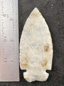 Dovetail from Missouri Indian Artifact Arrowhead