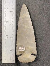 Dovetail from Tennessee Indian Artifact Arrowhead