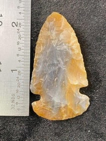 Dovetail from Texas Indian Artifact Arrowhead