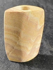 Bannerstone from Arizona Indian Artifact Arrowhead