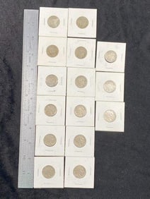 Group of Buffalo Nickels