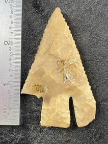 Calf Creek from Missouri Indian Artifact Arrowhead
